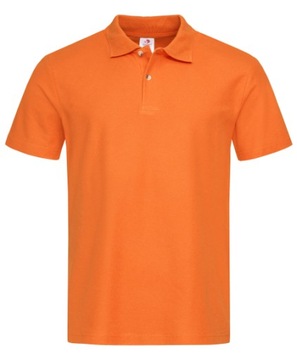 T-Shirt Koszulka polo męska ST 3000 Pomarańcz 3XL