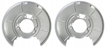 BMW E36 E46 OSŁONY TARCZY HAMULCOWEJ TYŁ KOMPLET