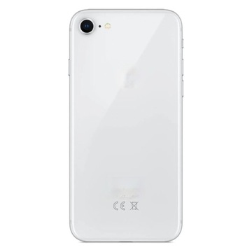 КОРПУС APPLE IPHONE 8 СЕРЕБРЯНЫЙ БЕЛЫЙ КОРПУС – ПИКТОГРАММЫ КНОПОК SIM-карты