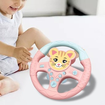 Kierownica Zabawki Samochody Symulacja Jazdy Kitty