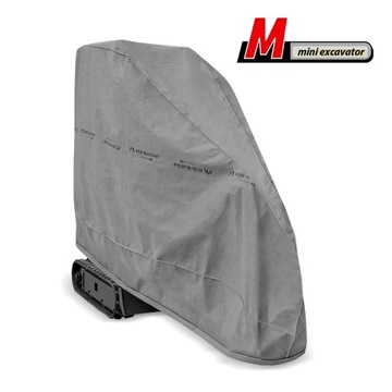 Защитный чехол для мини-экскаватора длиной 325-355 см + сумка