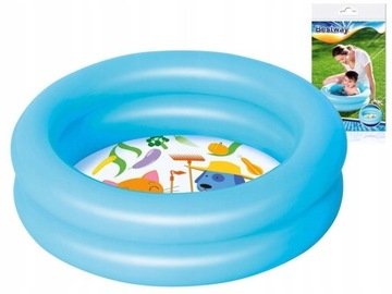 Basen dmuchany dla dzieci brodzik niebieski 61x15 cm Bestway 51061