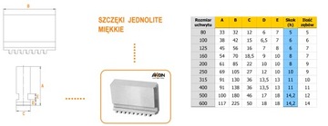 3-КУЛАЧКОВЫЙ ТОКАРНЫЙ ПАТРОН 250 мм DIN 6350 AXON