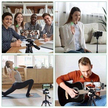 НАБОР 2х БЕСПРОВОДНЫХ МИКРОФОНОВ USB C НА ЗАЖИМЕ USBC 2 МИКРОФОНА