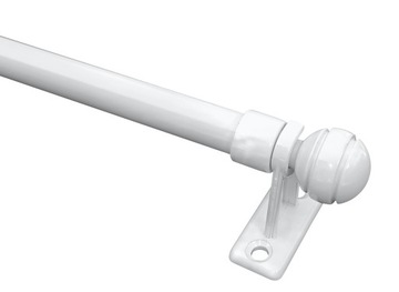 MINI KARNISZ 120-200 BIAŁY DAVI