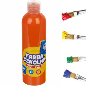 Astra FARBA PLAKATOWA 250 ml pomarańczowa