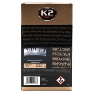 K2 SIGMA ГЕЛЬ ДЛЯ БЛЕСКАНИЯ РЕЗИНОВЫХ ШИН 0,5л