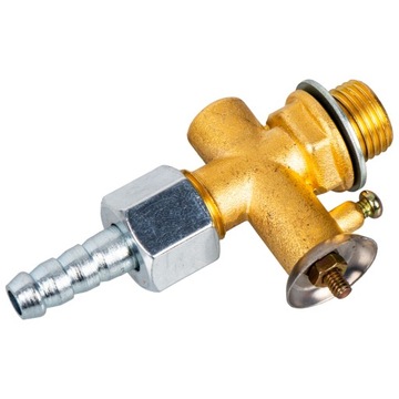 Кран топливный С-330 С-360 латунь старого образца в сборе 50552110