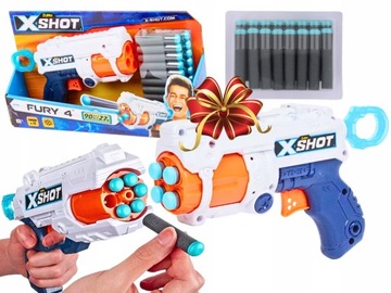 PISTOLET ZURU NERF WYRZUTNIA STRZAŁKI PREZENT DLA DZIECKA CHŁOPAKA XL