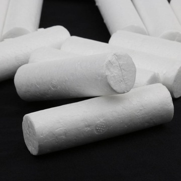 30 шт. Пенопласт белый для моделирования.