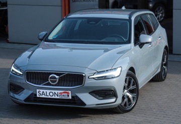 Volvo V60 II  2024 Volvo V60 2,0T 177 aut Hak Ogrz,Kier.+4xFotele Kamera DVD DAB NFC perła TOP, zdjęcie 39