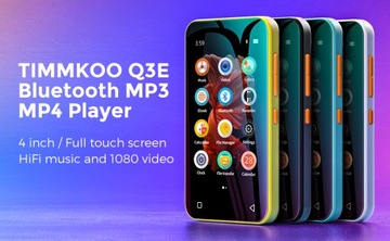 HiFi MP4-плеер с Bluetooth, диктофоном, электронной книгой