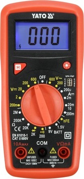 WIELOFUNKCYJNY MIERNIK CYFROWY YT-73081 YATO