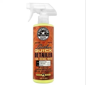 CHEMICAL GUYS LEATHER QUICK DETAILER 473ML - QD do skóry +GRATIS