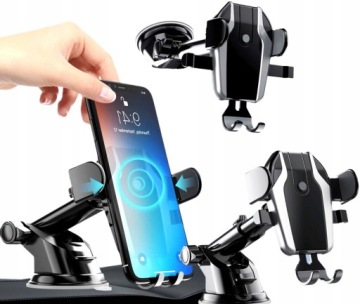 Uchwyt na kokpit telefon szybę do samochodu kratki