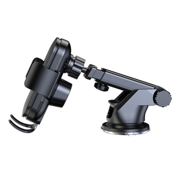 ДЕРЖАТЕЛЬ ТЕЛЕФОНА ДЛЯ АВТОМОБИЛЯ С ИНДУКТИВНЫМ ЗАРЯДКОМ QI 15 ВТ ДЛЯ ОКОННОЙ ДОСКИ