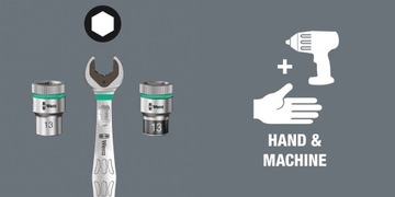 WERA 05004172001 grzechotka klucze bity 41szt