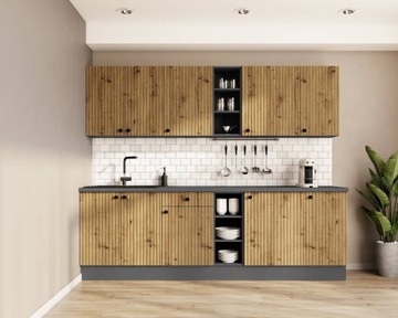 Комплект кухонной мебели 260 см рейки ANTRI