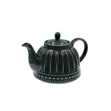 Ceramiczny DZBANEK linia MOSAIQUE OLIVE 1L czajnik do herbaty kawy