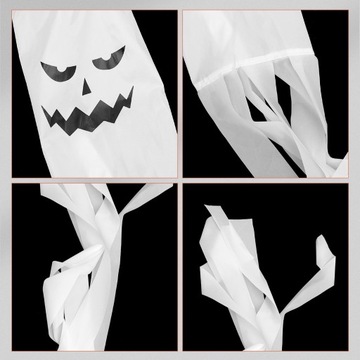 Светящийся баннер с декоративным флагом Ghost Windsock