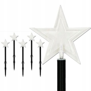 CHOINKI na słupkach BALKON OGRÓD 3xAA