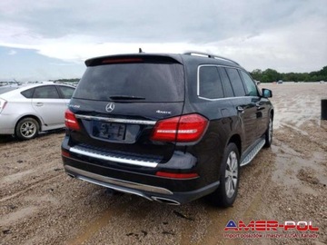 Mercedes GLS X166 2017 Mercedes-Benz GLS 2017, 3.0L, 4x4, porysowany ..., zdjęcie 4