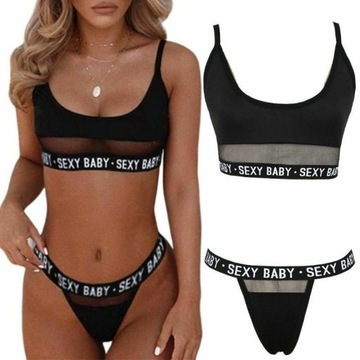 Komplet Bielizny SEXY BABY, Top z Majtkami