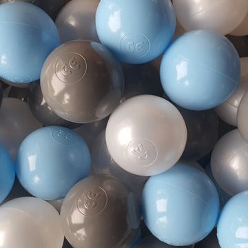 Piłki, kulki do suchego basenu 200 szt. fi 7 cm El-term