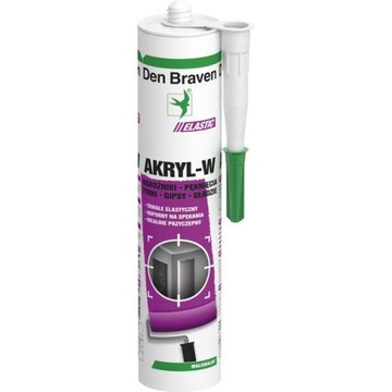 Akryl Den Braven Akryl-W elastyczny biały 300ml