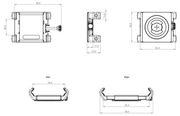 Крепление на руль Sp Connect SPC+ с ручкой
