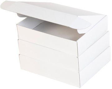 Karton do wysyłki fasonowy BIAŁY 300x240x70mm Pudełko InPost A 20szt.