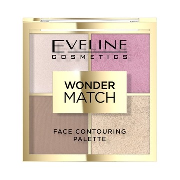 Eveline Cosmetics Wonder Match paletka do konturowania twarzy No 01
