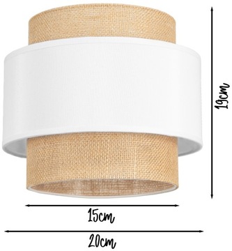 ПОДВЕСНОЙ ПОТОЛОЧНЫЙ СВЕТИЛЬНИК люстра абажур СОВРЕМЕННЫЙ БОХО ДЖУТОВЫЙ ЛОФТ LED