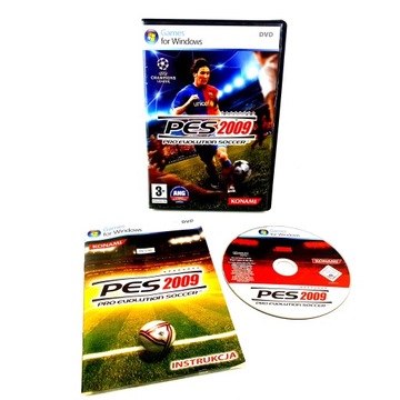 PES 2009 PRO EVOLUTION SOCCER 9 PC POLSKIE PL