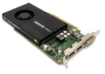 Видеокарта Nvidia Quadro K2000, 2 ГБ, GDDR5