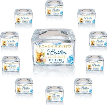 10 шт. подсвечник «Спасибо», свеча для причастия