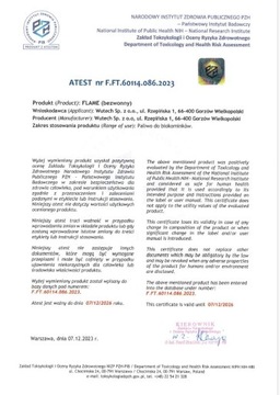 Топливо для биокаминов биотопливо биоэтанол 5л ПЖ Мегаспек Сертификат Пламени