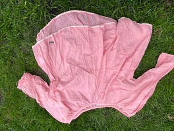 Bluzka boho brzoskwiniowa MON Row M L 38 40
