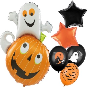 Halloween - zestaw balonów Duszek