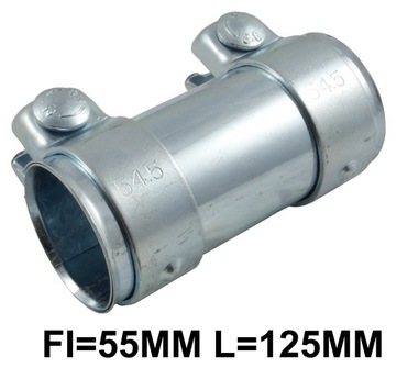 Łącznik rur, złącze, obejma : 54 mm ; 55 mm
