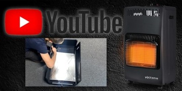 ГАЗОВАЯ ПЛИТА ДЛЯ БАЛЛОНОВ ГАЗОВЫЙ НАГРЕВАТЕЛЬ ВЕСЬ КОМПЛЕКТ РЕДУКТОР ШЛАНГ 65м2 4,2кВт