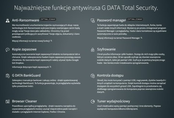 Антивирус G Data Total Security 3ПК, 2 ГОДА