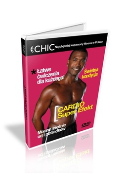 Kurs CARDIO SUPER EFEKT płyta DVD ćwiczenia dla każdego Uda i pośladki