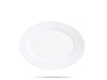 Półmisek owalny 29 cm biały TRIANON LUMINARC