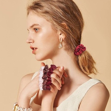 Прочные эластичные резинки для волос, набор из 8 штук.