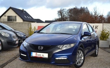 Honda Civic IX Hatchback 5d 1.4 i-VTEC 100KM 2013 Honda Civic bezwypadkowe - Niski przebieg - BEZ KOROZJI - po oplatach 1.3, zdjęcie 1