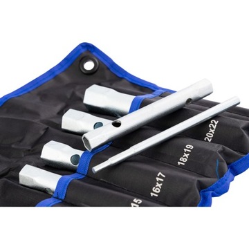 НАБОР КЛЮЧЕЙ ДВУХСТОРОННИХ ТРУБЧАТЫХ 6-22ММ 8 ЭЛЕМЕНТОВ RICHMANN