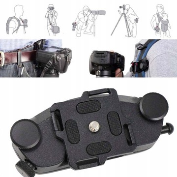 ПОЯСНАЯ РУЧКА ПРЯЖКА РЕМНЯ БЫСТРОРАЗЪЕМНАЯ ПРЯЖКА ЗАЖИМ ДЛЯ КАМЕРЫ