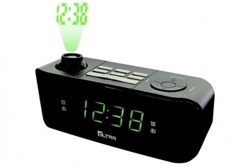 Radio sieciowe radiobudzik z projektorem led