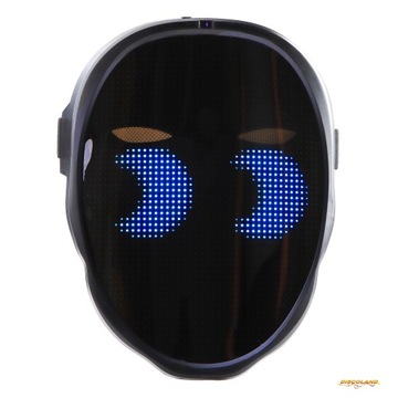 Светодиодная маска для лица, программируемый Bluetooth, 45 режимов отображения
